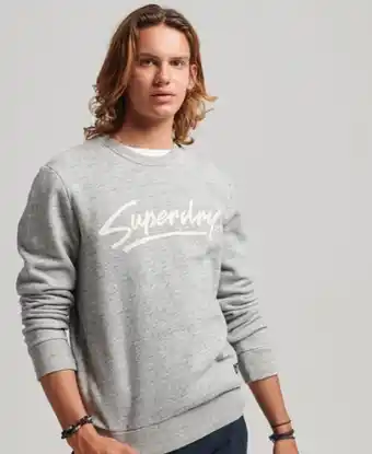 Superdry Vintage downtown script crew sweatshirt Angebot