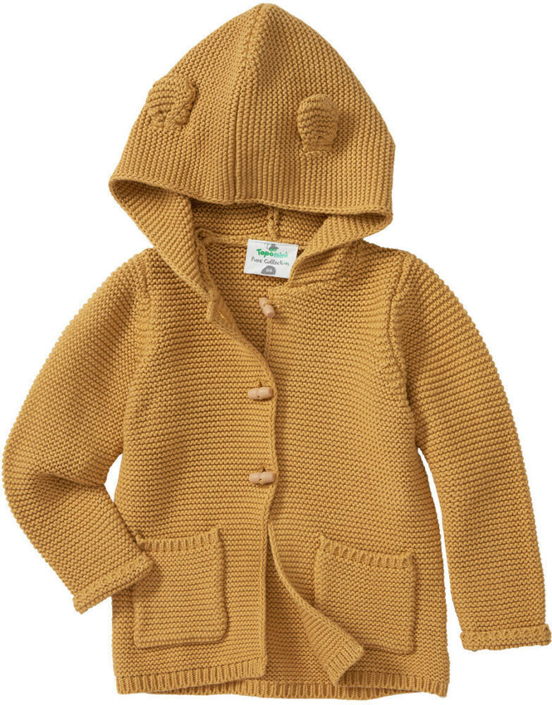 Ernsting's family Baby strickjacke mit kapuze Angebot