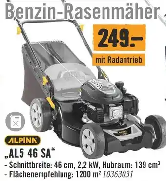 Hornbach ALPINN „AL5 46 SA“ Angebot