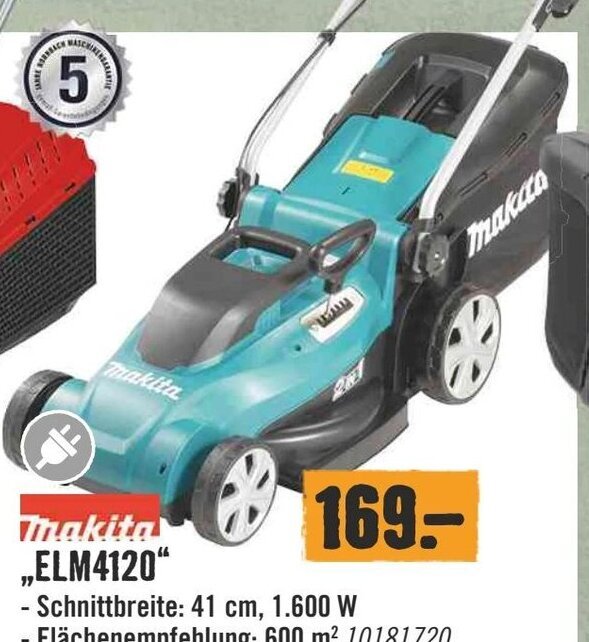 Hornbach Makita „ELM4120" Angebot