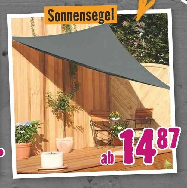 Hornbach Sonnensegel Angebot