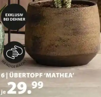 Dehner ÜBERTOPF 'MATHEA' Angebot