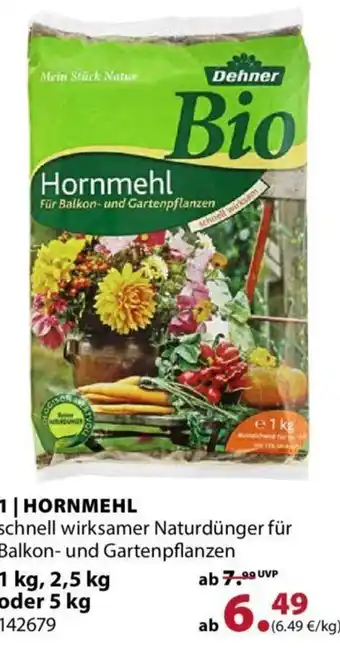 Dehner HORNMEHL 1 kg, 2,5 kg oder 5 kg 142679 Angebot