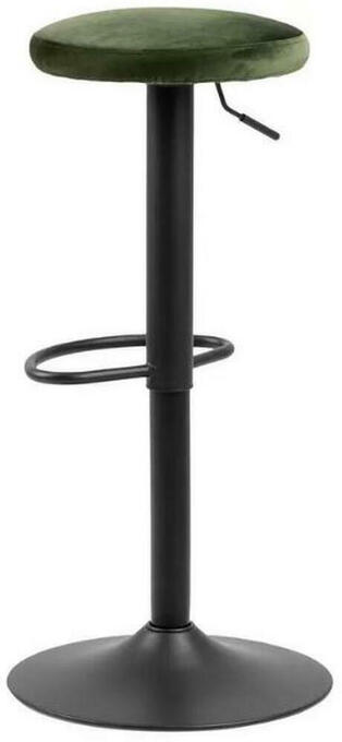 Möbelix Barhocker höhenverstellbar finch dunkelgrün/schwarz Angebot
