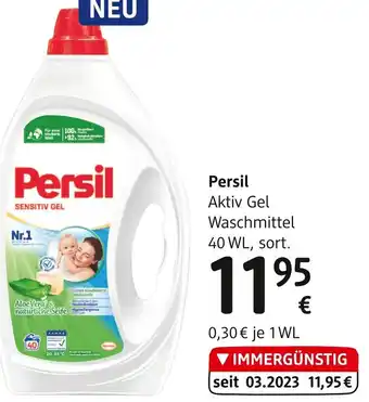 dm Persil Aktiv Gel Waschmittel 40 WL, sort. Angebot