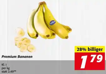 Strasser Markt Premium Bananen KI. I per kg Angebot