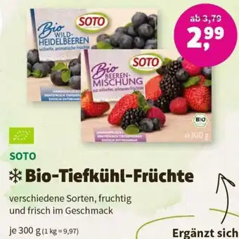 Denn's Biomarkt SOTO *Bio-Tiefkühl-Früchte 300 g Angebot