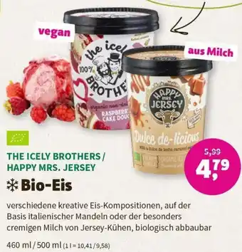 Denn's Biomarkt *Bio-Eis 460 ml/ 500 ml Angebot