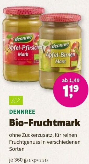 Denn's Biomarkt dennree Bio-Fruchtmark Angebot