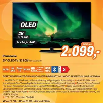 ETech Panasonic 55" OLED-TV (139 CM) TX-55LZX1509 Angebot
