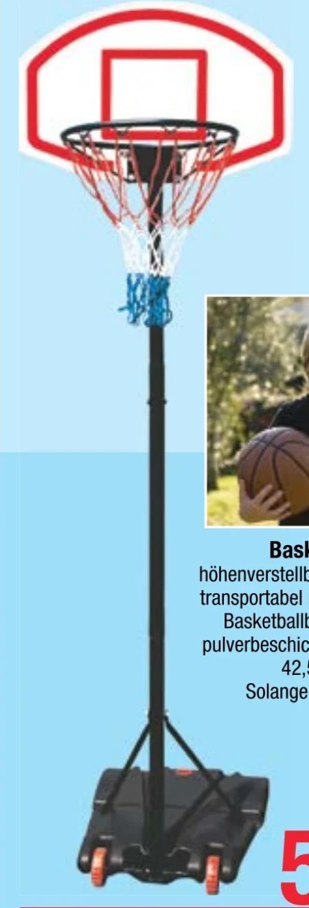 Maximarkt Basketballständer Angebot