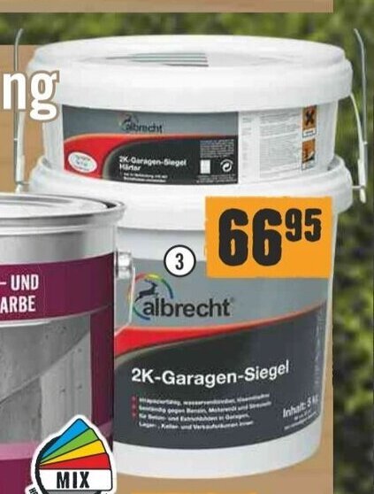 Hornbach 2K-Garagensiegel, 5 kg Angebot