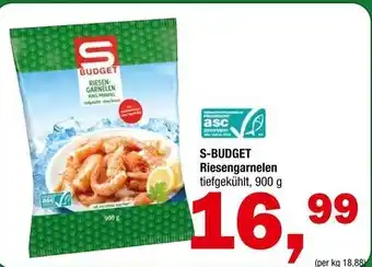 Spar S-BUDGET Riesengarnelen tiefgekühlt, 900 g Angebot