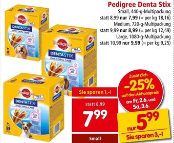 Interspar Pedigree Denta Stix Angebot