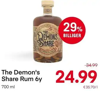 MPreis The Demon's Share Rum 6y 700 ml Angebot