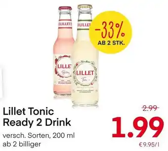 MPreis Lillet Tonic Ready 2 Drink versch. Sorten, 200 ml Angebot