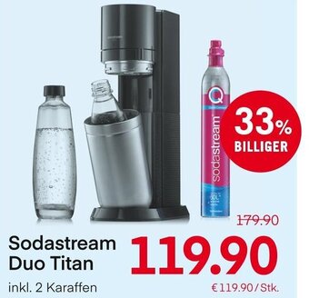 MPreis Sodastream Duo Titan Angebot