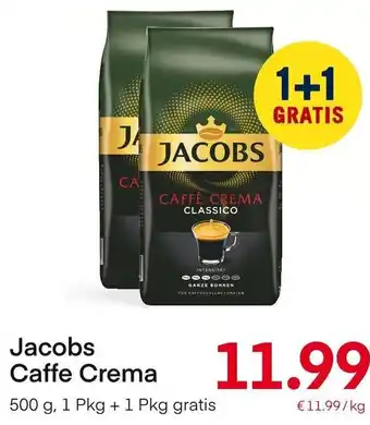 MPreis Jacobs Caffe Crema 500 g Angebot
