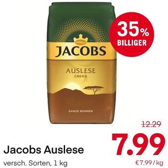 MPreis Jacobs Auslese versch. Sorten, 1 kg Angebot