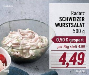 Radatz Radatz SCHWEIZER WURSTSALAT 500 g Angebot