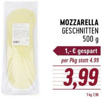 Radatz MOZZARELLA GESCHNITTEN 500 g Angebot