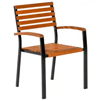 XXXLutz Stapelsessel in holz, metall graphitfarben, naturfarben Angebot