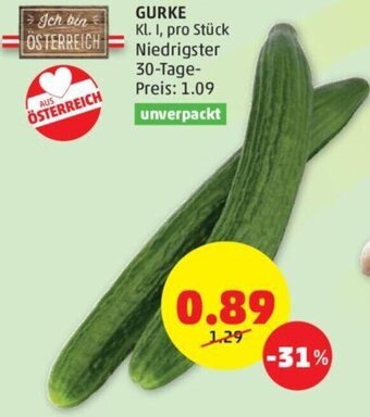 PENNY GURKE Kl. I, pro Stück Angebot