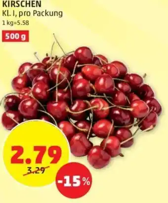 PENNY KIRSCHEN Kl. I, pro Packung 500 g Angebot