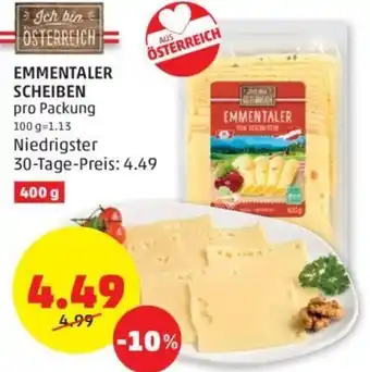 PENNY EMMENTALER SCHEIBEN pro Packung Angebot