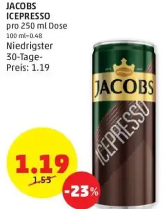 PENNY JACOBS ICEPRESSO pro 250 ml Dose Angebot