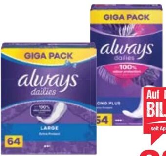 Maximarkt Slipeinlagen Angebot