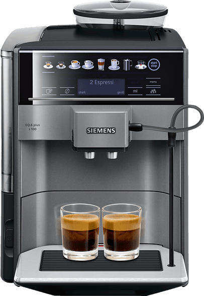 Media Markt Siemens te 651509de eq.6 plus diamond kaffeevollautomat schwarz/titanium metallic Angebot