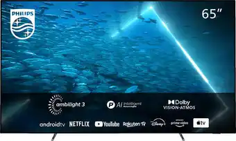 Media Markt Philips 65oled707/12 (2022) 65 zoll 4k uhd oled android tv oled tv Angebot