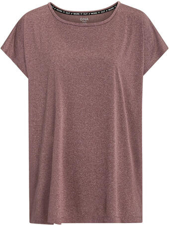 Ernsting's family Damen sport-t-shirt in melange-optik Angebot