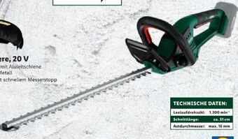Lidl Akku-heckenschere Angebot