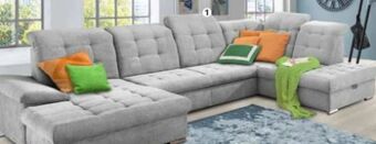 Polstermöbel Fischer Wohnlandschaft stoff Angebot