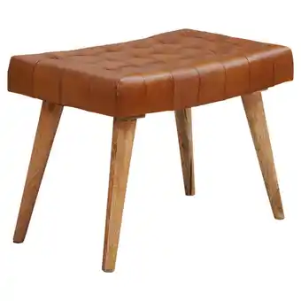 XXXLutz Hocker in leder braun Angebot