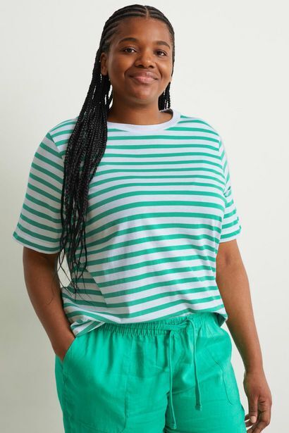 C&A T-shirt - gestreift Angebot