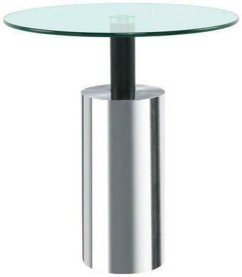 Möbelix Beistelltisch rosanna klar/silberfarben Angebot
