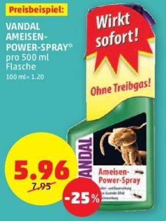 PENNY VANDAL AMEISEN-POWER-SPRAY* pro 500 ml Flasche Angebot