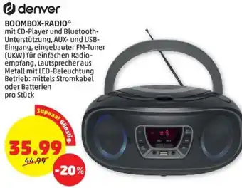 PENNY denver BOOMBOX-RADIO* pro Stück Angebot