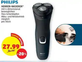 PENNY PHILIPS HERREN-RASIERER* pro Stück Angebot