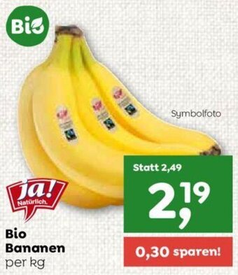 ADEG Bio Bananen per kg Angebot