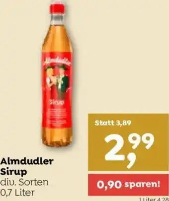 ADEG Almdudler Sirup diu. Sorten 0,7 Liter Angebot