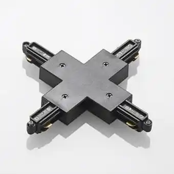 Lampenwelt Lindby x-verbinder 1-phasen-system, schwarz Angebot