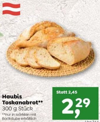 ADEG Haubis Toskanabrot** 300 g Stück Angebot