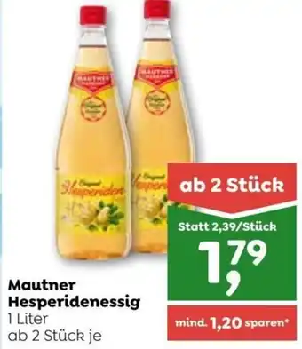 ADEG Mautner Hesperidenessig 1 Liter ab 2 Stück Angebot