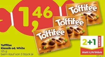 ADEG Toffifee Klassik od. White 125 g Angebot