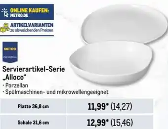 Metro Servierartikel-Serie „Alloco" Platte 36,8 cm Angebot
