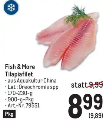 Metro Fish & More Tilapiafilet Angebot